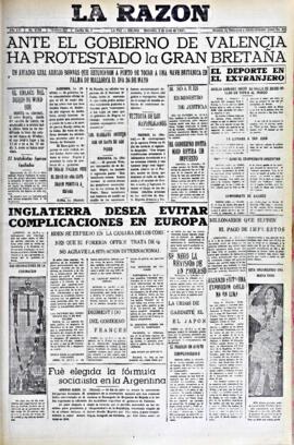 La Razón, edición del 2 de junio de 1937