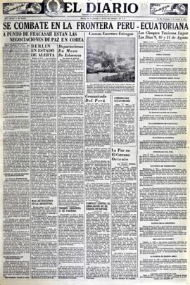 El Diario, edición del 12 de agosto de 1951