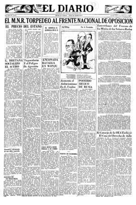 El Diario, edición del 15 de febrero de 1951