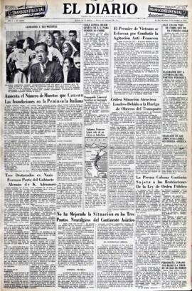 El Diario, edición del 25 de octubre de 1953