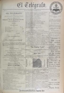 El Telegrafo, edición del 21 de marzo de 1894