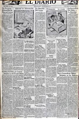 El Diario, edición del 16 de enero de 1952