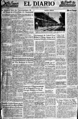 El Diario, edición del 1 de julio de 1954