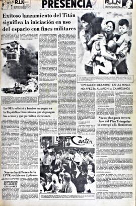 Presencia, edición del 19 de junio de 1965
