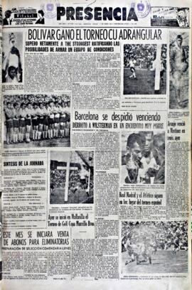 Presencia, edición del 5 de abril de 1965