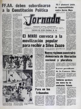GARRET PRESIDENTE DE LA CAMARA ALTA. (1982, 04 de octubre). Jornada [La Paz, Bolivia], p. 1.