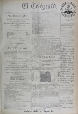 El Telegrafo, edición del 5 de julio de 1894