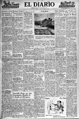 El Diario, edición del 16 de julio de 1954