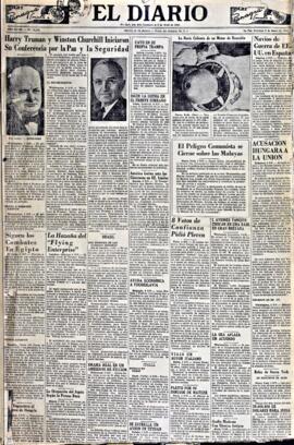 El Diario, edición del 6 de enero de 1952