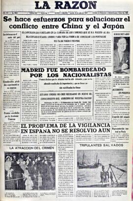 La Razón, edición del 15 de julio de 1937