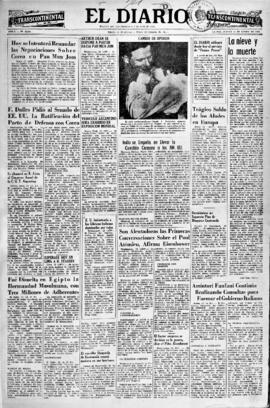 El Diario, edición del 14 de enero de 1954