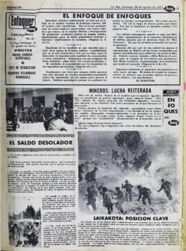 EL SALDO DESOLADOR. (1971, 29 de agosto). Hoy [La Paz, Bolivia], p. 3.
