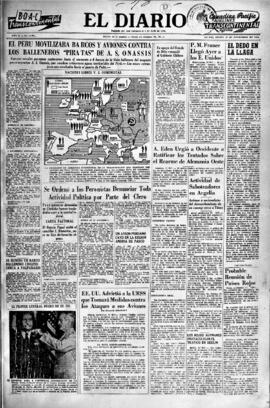 El Diario, edición del 18 de noviembre de 1954