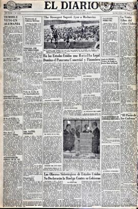 El Diario, edición del 5 de mayo de 1952