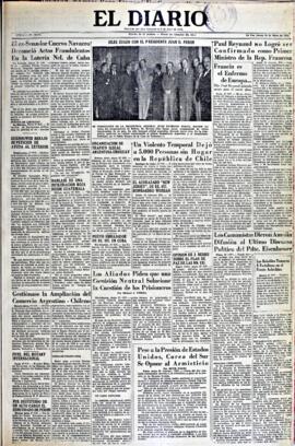 El Diario, edición del 28 de mayo de 1953