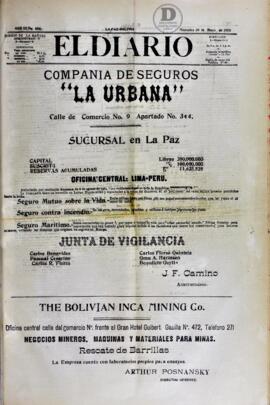 El Diario, edición del 30 de mayo de 1906