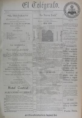 El Telegrafo, edición del 1 de febrero de 1894