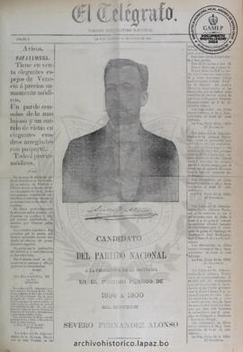 El Telegrafo, edición del 25 de junio de 1895