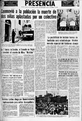 Presencia, edición del 30 de septiembre de 1966