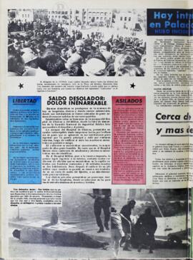SALDO DESOLADOR: DOLOR INENARRABLE. (1971, 22 de agosto). Hoy [La Paz, Bolivia], p. 4.