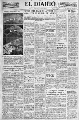 El Diario, edición del 8 de abril de 1954