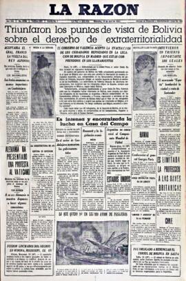 La Razón , edición del 14 de abril de 1937
