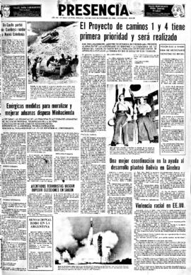 Presencia, edición del 3 de septiembre de 1966