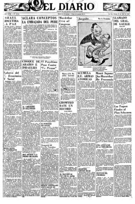 El Diario, edición del 13 de abril de 1951