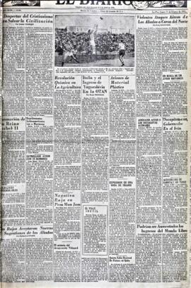 El Diario, edición del 11 de febrero de 1952