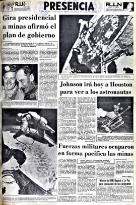 Presencia, edición del 11 de junio de 1965
