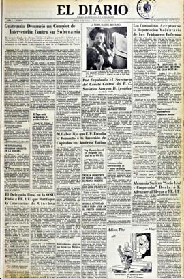 El Diario, edición del 8 de abril de 1953