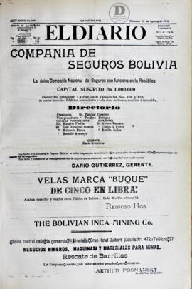 El Diario, edición del 15 de agosto de 1906
