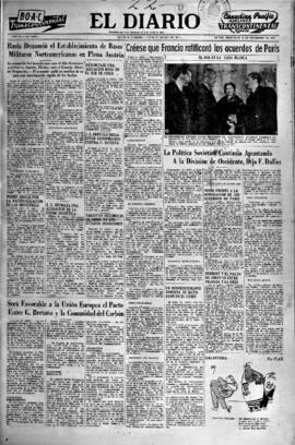 El Diario, edición del 22 de diciembre de 1954