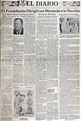El Diario, edición del 2 de octubre de 1951