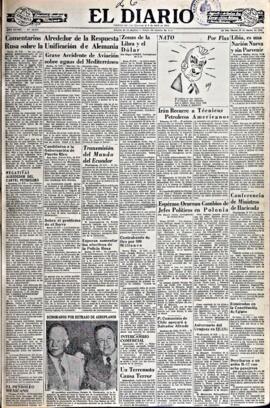 El Diario, edición del 26 de agosto de 1952