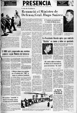 Presencia, edición del 11 de octubre de 1966