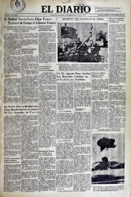 El Diario, edición del 20 de febrero de 1955