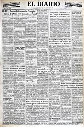 El Diario, edición del 2 de octubre de 1953