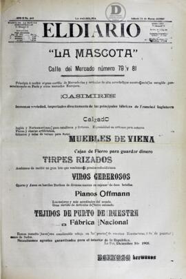 El Diario, edición del 24 de marzo de 1906