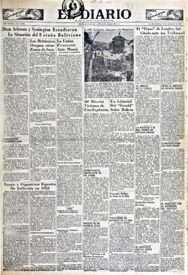 El Diario, edición del 23 de diciembre de 1951