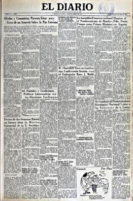 El Diario, edición del 5 de junio de 1953