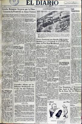 El Diario, edición del 3 de abril de 1954