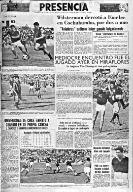 Presencia, edición del 14 de marzo de 1966