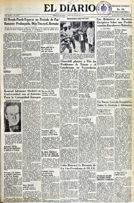 El Diario, edición del 23 de marzo de 1953