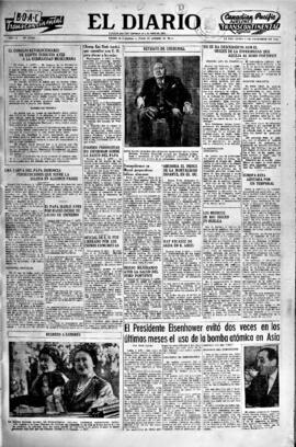 El Diario, edición del 6 de diciembre de 1954