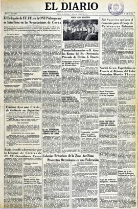 El Diario, edición del 11 de abril de 1953