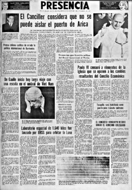 Presencia, edición del 25 de agosto de 1966