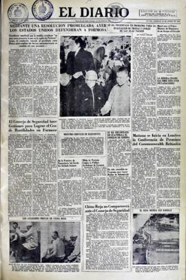 El Diario, edición del 30 de enero de 1955