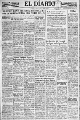 El Diario, edición del 11 de marzo de 1954