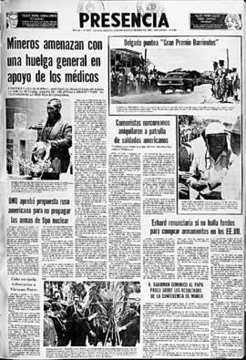 Presencia, edición del 3 de noviembre de 1966